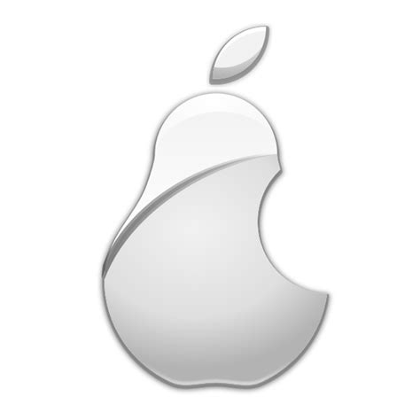 Vector Image Of Apple Parody Logo Free Svg