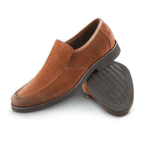 Hush puppies' new arrivals always continuously launch in all seasons and occasions for men's and women's shoes. Men's Hush Puppies® Reminisce Loafers, Red Baron - 203569, Casual Shoes at Sportsman's Guide