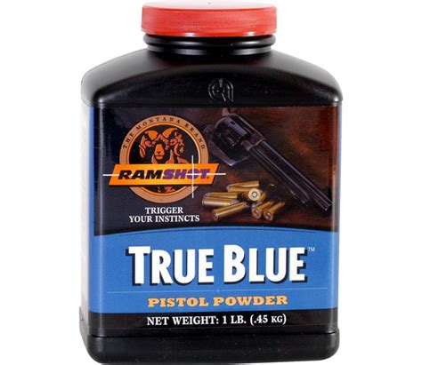 Ramshot Powder True Blue 1lb Reloadingeverything