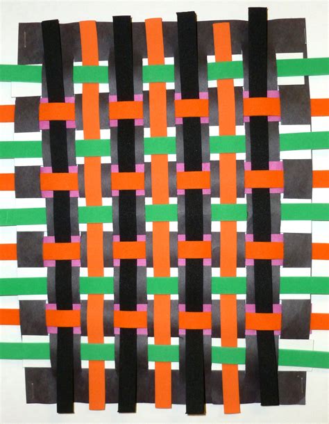 The Smartteacher Resource Kente Paper Weaving