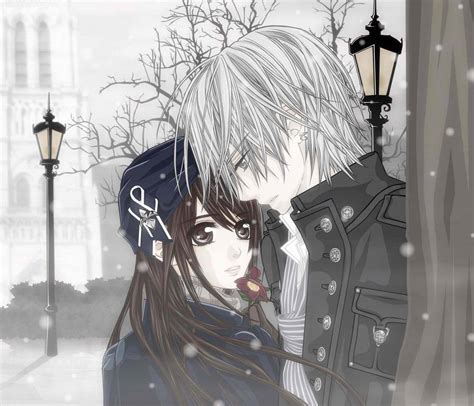 Anime Couple On Snow Wallpaper By Krinsha358 67 Free On Zedge