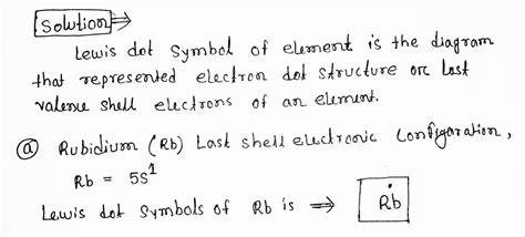 37 Electron Dot Diagram For Rubidium Diagram For You