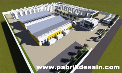 Jasa Desain Pabrik Produksi Gudang Head Office Jasa Design 3dmax