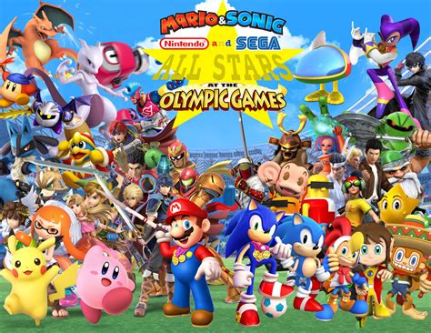 Mario And Sonic Nintendo And Sega All Stars At By Thecadenshow On