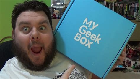 My Geek Box January 2017 Mystery Surprise Subscription Box Unboxing