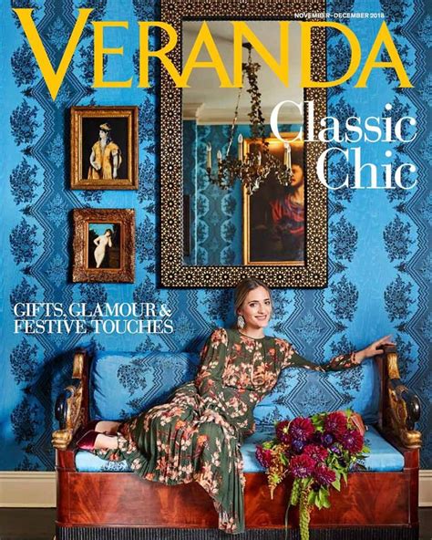 Veranda Magazine On Instagram Introducing Verandas November December