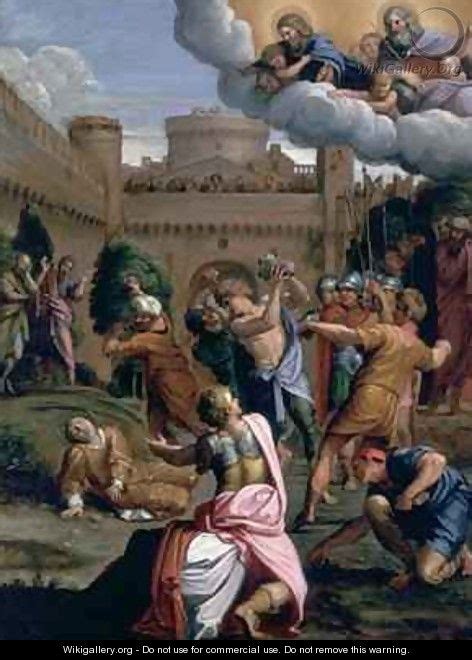 The Stoning Of St Stephen Domenichino Domenico Zampieri