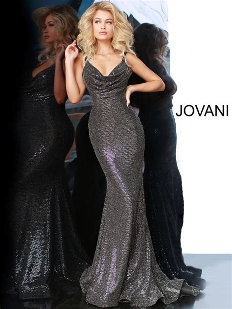 Jovani 2020 Prom Dress Pageant Gown Formal Evening Wear Long Fitted V