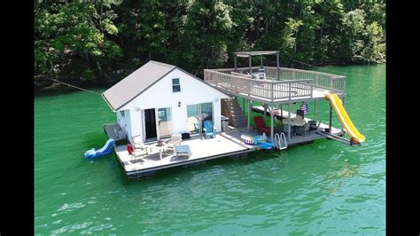 And when peter was come down out of the ship, he walked on the water, to go to jesus. 480sqft Floating Cottage For Sale on Norris Lake TN ...