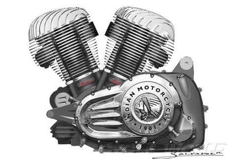 Now that we've been introduced to the first true indian engine in close to half a century, a moment's reflection leads to the conclusion that it has been engineered and styled. Indian Motorcycles Thunder Stroke 111 V-Twin Engine ...