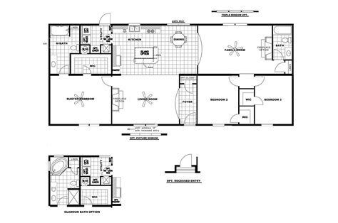 Clayton Mobile Home Floor Plans Floorplans Click