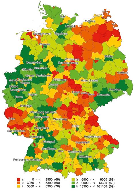 Maybe you would like to learn more about one of these? Number of enterprises per NUTS 3-region in Germany, 2008 ...