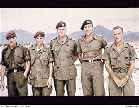 Group Portrait Of Australians Serving With The Australian Army Training