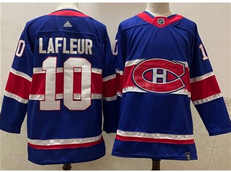 Score canadiens reverse retro jerseys, now available at fanatics.com. Montreal Canadiens #10 Guy Lafleur Royal Blue 2020/21 ...
