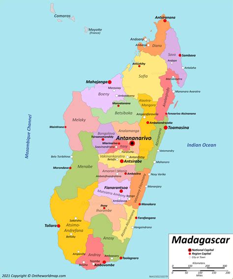 Madagascar Map Detailed Maps Of Republic Of Madagascar