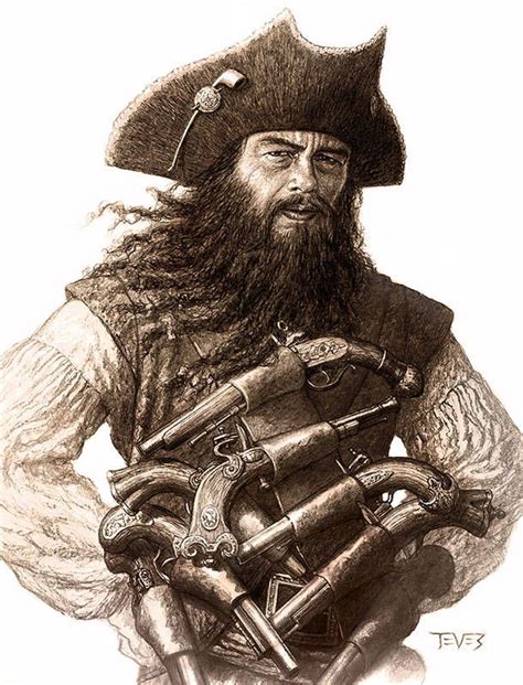 Famous Pirates Pirates Blackbeard