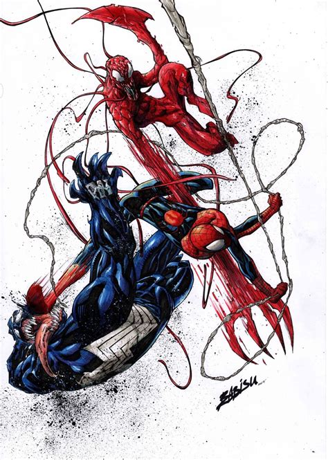 Venom Vs Carnage By Babisu Kourtis Comics Love Marvel Books