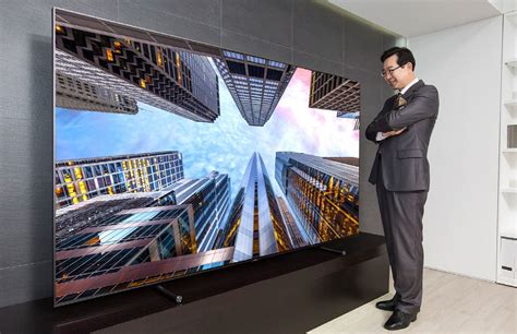 Samsung Apresenta Maior Tv 4k Do Mundo Com A Tecnologia Qled