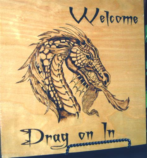 Drag On In Dragon Welcome Sign On Birch Marcy Flickr