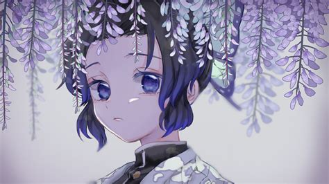Demon Slayer Girl With Black And Purple Hair Best Hairstyles Ideas