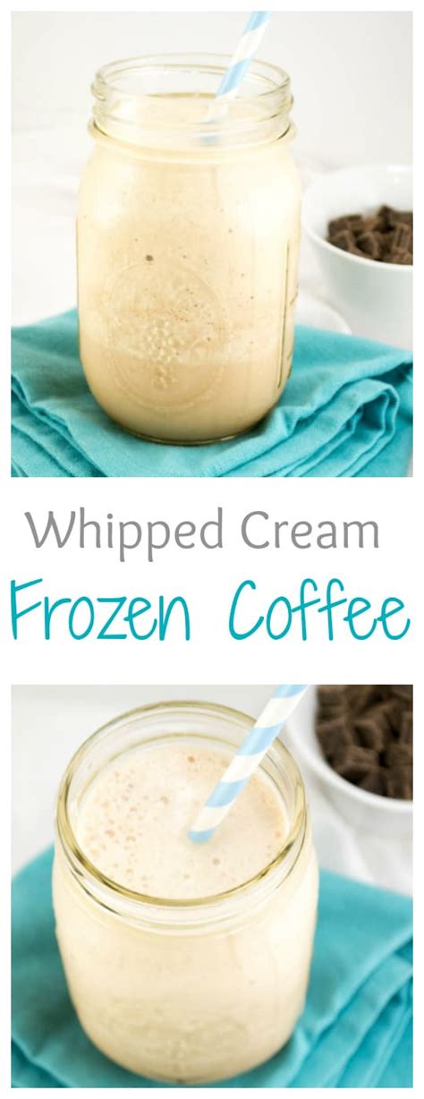 Make coffee ice cream frozen desserts with help from an experienced mixologist in this free video clip. Whipped Cream Frozen Coffee Recipe - with tru whip