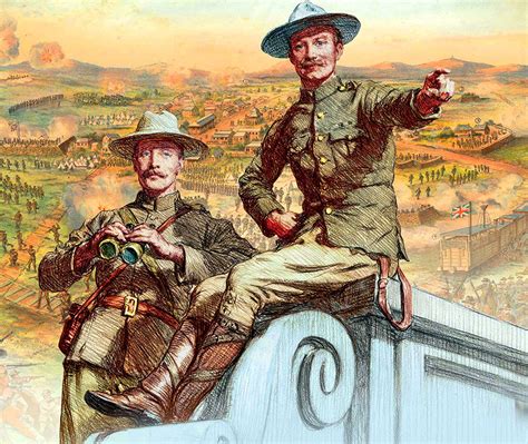 British Lookouts At The Siege Of Mafeking Boer War British Wars