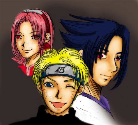 Naruto Team 7 By Larcenni On Deviantart