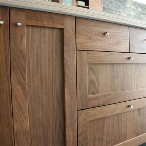 If you're shopping for unfinished kitchen cabinet doors, the first consideration will be style. kitchen cabinets walnut no stain - Google Search | Modern walnut kitchen, Walnut kitchen, Walnut ...