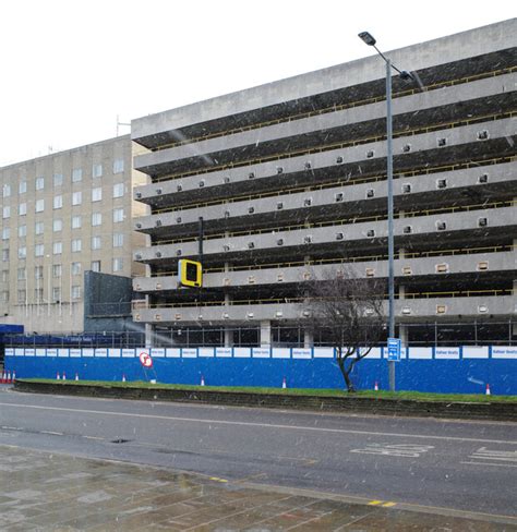 Multi Story Car Park Hall Ings © Habiloid Cc By Sa20 Geograph