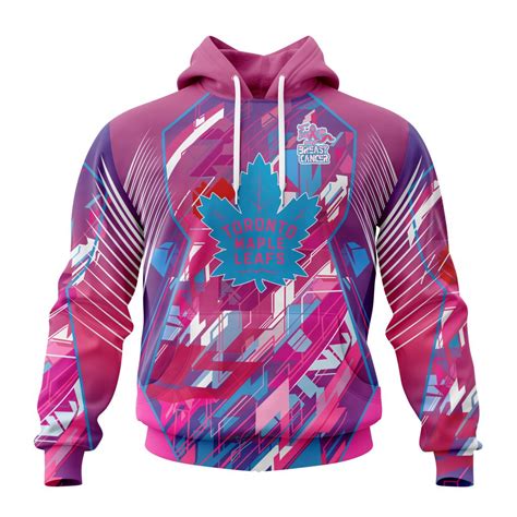 Nhl Toronto Maple Leafs Specialized Design I Pink I Can Fearless