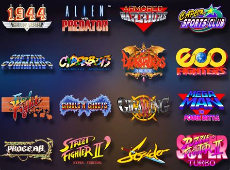Como verán, la mayoría son beat´em up. Juega a clásicos de Capcom de los años 80 y 90 con Capcom ...