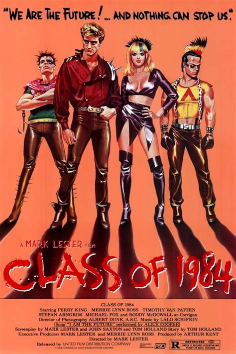 Class Of 1984 1982 1000×1500 1984 Movie Movie Posters Movie Posters Vintage