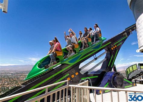 Las Vegas Roller Coaster Stratosphere Tower X Scream