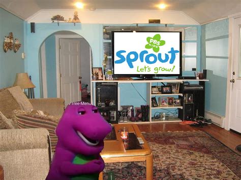 Barney Watches Pbs Kids Sprout By Westclifftonfan2000 On Deviantart
