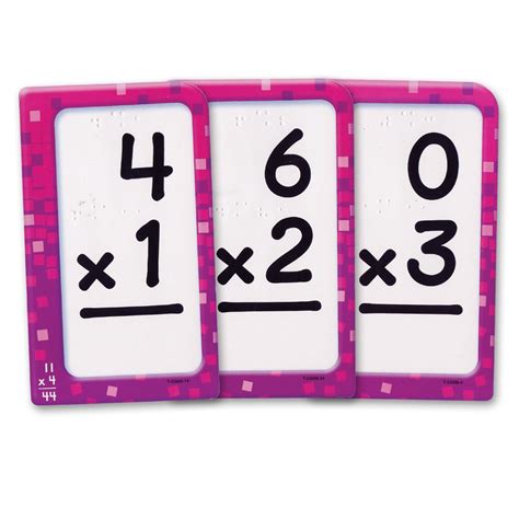 Check spelling or type a new query. MaxiAids | Multiplication Pocket Flash Cards with Braille
