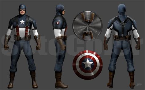 Captain America Turnaround Captain America Characters Captain