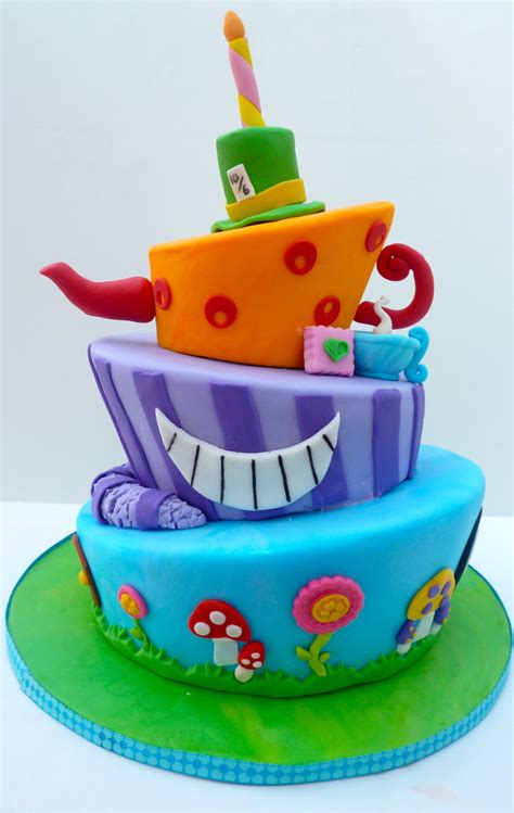 Zoe's fancy cakes have created a 3d alice in wonderland. Alice In Wonderland Cake - CakeCentral.com