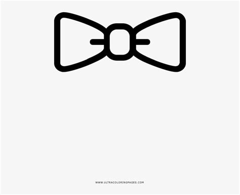 Bow Tie Coloring Page - White Bow Tie Drawing Png Transparent PNG - 1000x1000 - Free Download on