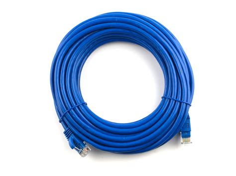 25 Ft Booted Cat6 Network Patch Cable Blue Computer Cable Store
