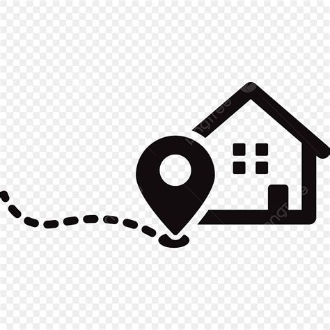 Location Icon Clipart Vector Home Location Icon Location Icons Home