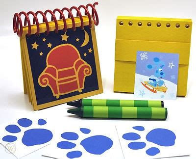 Blue S Clues Handy Dandy Nighttime Notebook Package Extra Large Spiral