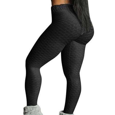 manooby women honeycomb anti cellulite leggings tik tok high waist yoga pants scrunch butt lift