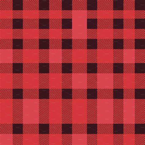 5 Seamless Plaid Pattern In Eps ~ Patterns On Creative Market