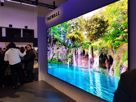 Samsung Has The Biggest Its 146 Inches Of Tv Eftm