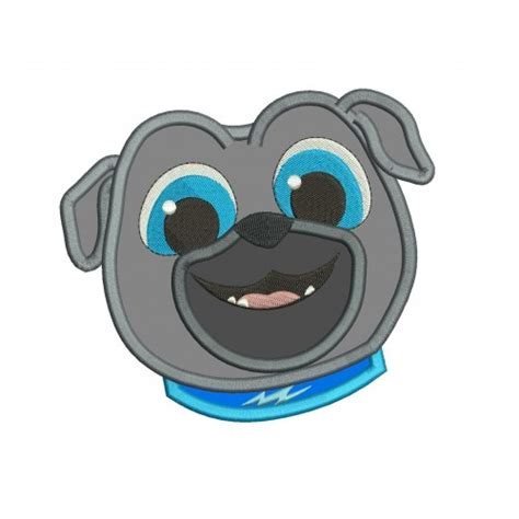 Puppy Dog Pals And Rolly Applique Design