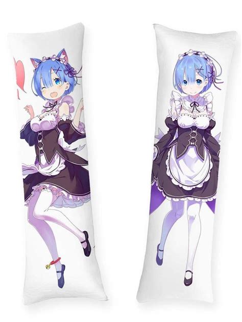 Neko Rem Anime Body Pillow