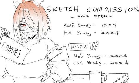 Chroneco On Twitter Rt Dokurodx Sketch Comms Opening 3 Slots Only