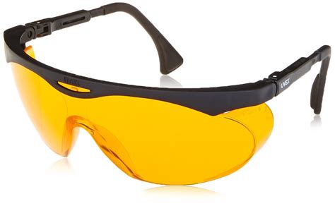 uvex s1933x skyper safety eyewear black frame sct orange uv extreme anti fog lens pro health