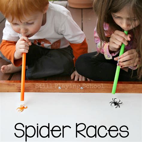 We can hear the groans already, but before you roll your eyes, hear us out: Spider Races | Still Playing School