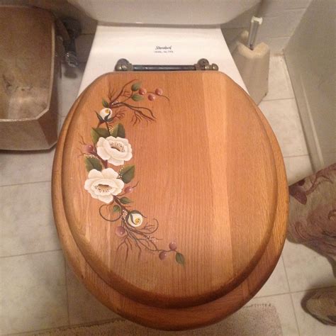 Painted Toilet Seat Arts And Crafts Projects Wood Crafts Diy And